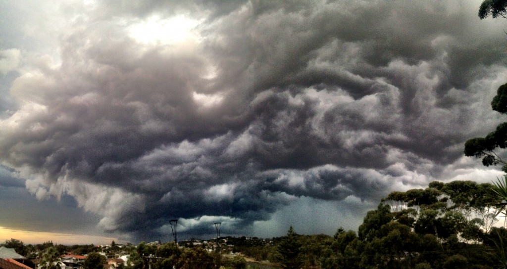 Aimee Cosentino long exposure photo of a storm